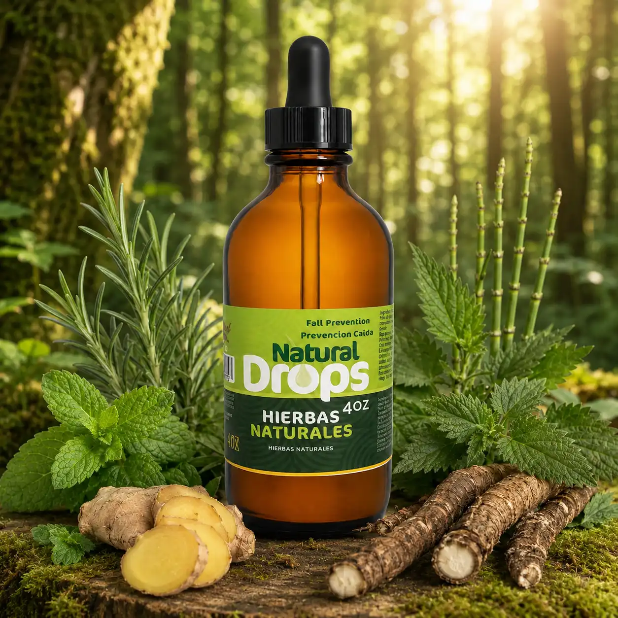 Anti-Hair Loss Oil Natural Drops